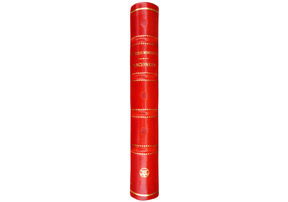 Cancionero-Montesino-Sucesor Hahembach-Incunables Libros Antiguos-libro facsimil-Vicent Garcia Editores-10 funda lomo.